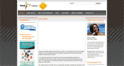 Desktop Screenshot of pamojaroadsafety.org